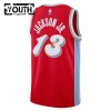 Memphis Grizzlies Jaren Jackson JR Nike 2024-25 City Edition Punainen Lasten Pelipaidat Swingman